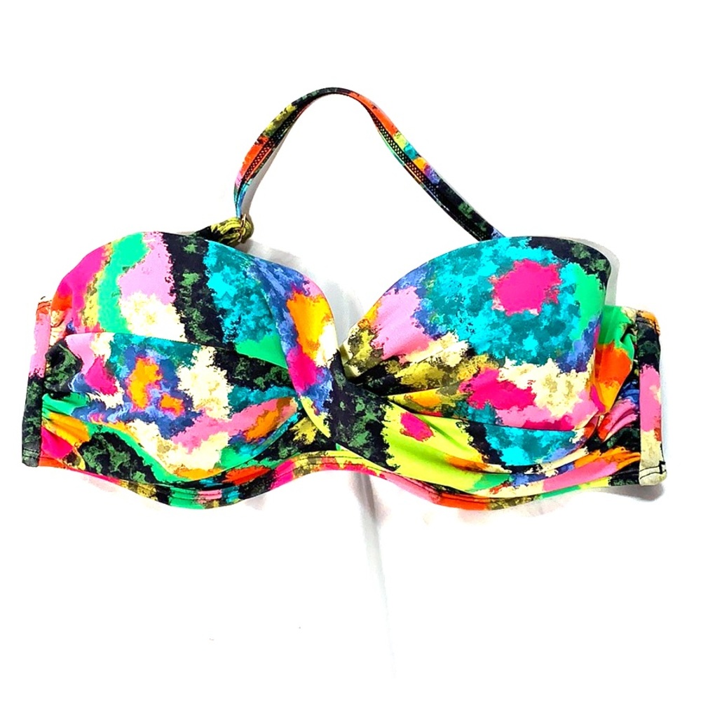 Bikini Top Lightly Padded with Underwire SZ Large